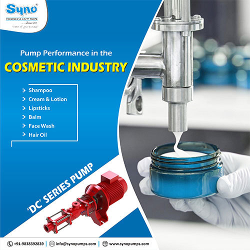 Cosmetic Application Syno Screw Pumps